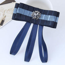 Load image into Gallery viewer, Navy Collar Brooch